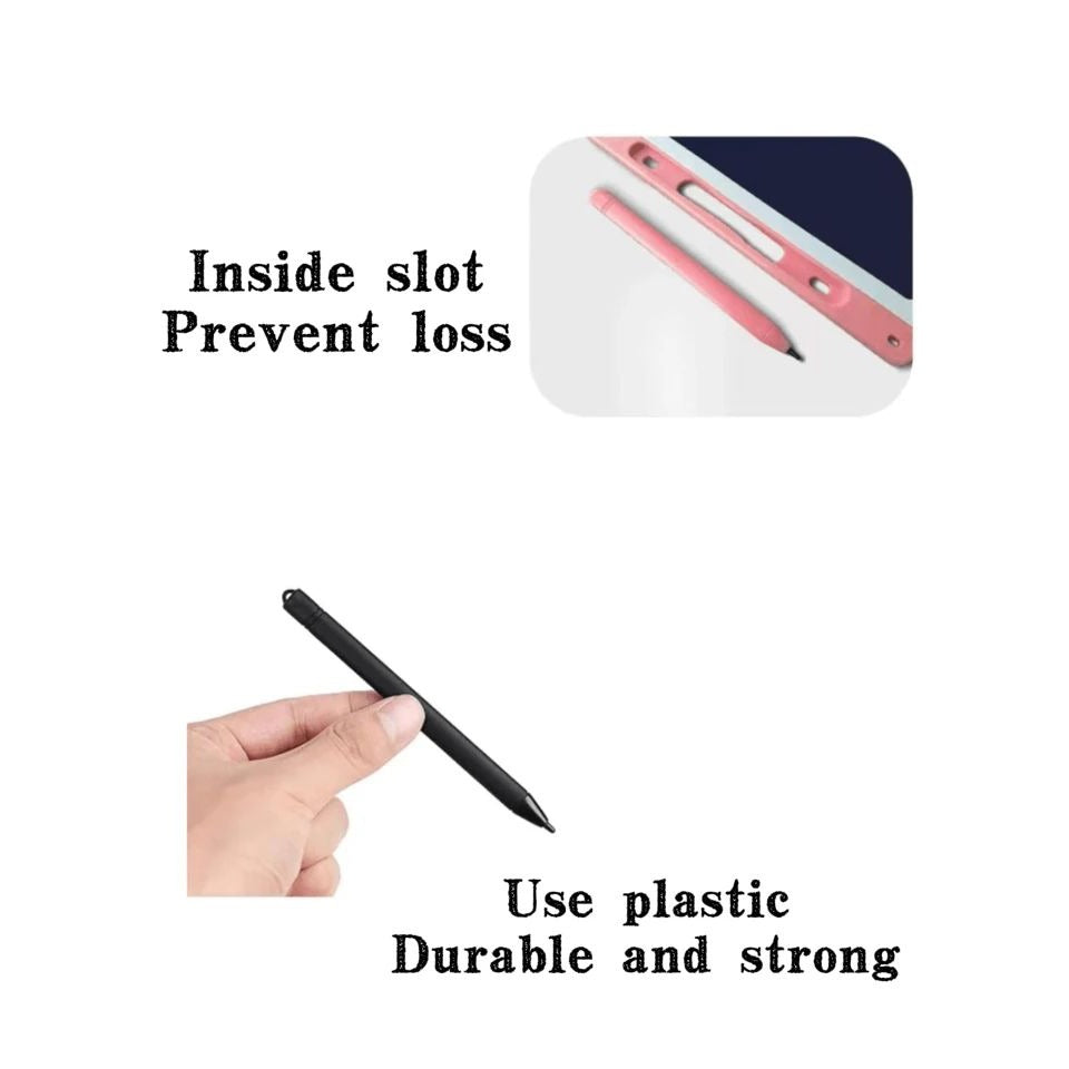 12-inch LCD writing tablet - erasable doodle board for kids, reusable learning notebook