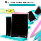 12-inch LCD writing tablet - erasable doodle board for kids, reusable learning notebook