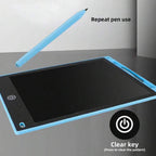 12-inch LCD writing tablet - erasable doodle board for kids, reusable learning notebook