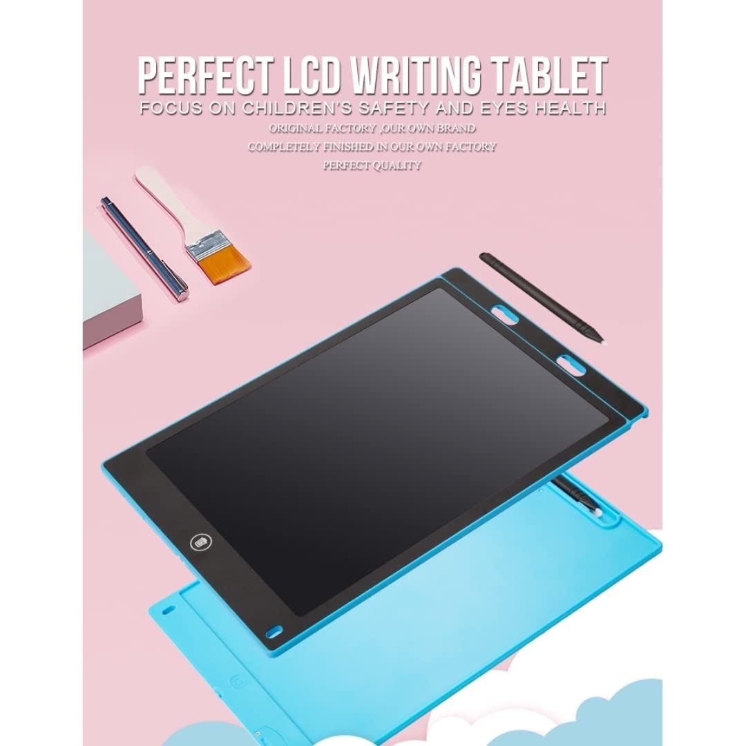12-inch LCD writing tablet - erasable doodle board for kids, reusable learning notebook