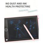 12-inch LCD writing tablet - erasable doodle board for kids, reusable learning notebook