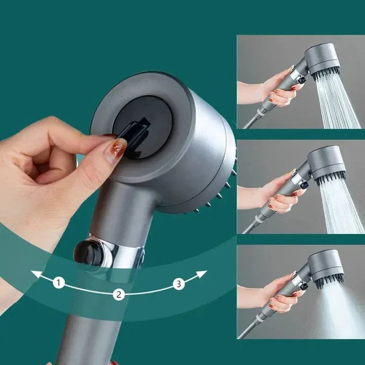 HydroSpa | Water-saving showerhead with high pressure and filter