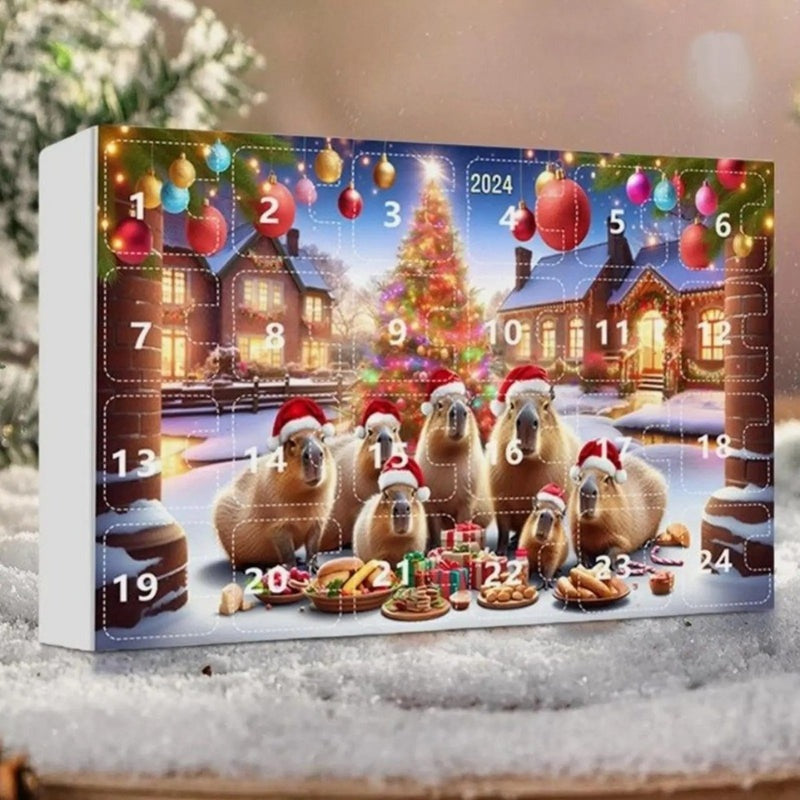 ChillPaws - Capybara Advent Calendar Gift Box