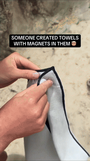 Multifunctional Outdoor Magnetic Bath Towel