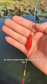 Fishing Line Set With 2Pcs Float
