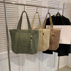 EcoChic Handbag – Stylish Rattan Women's Bag | Sustainable Everyday Tote