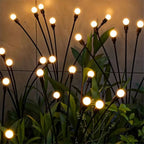 Solar garden lights for magical evenings