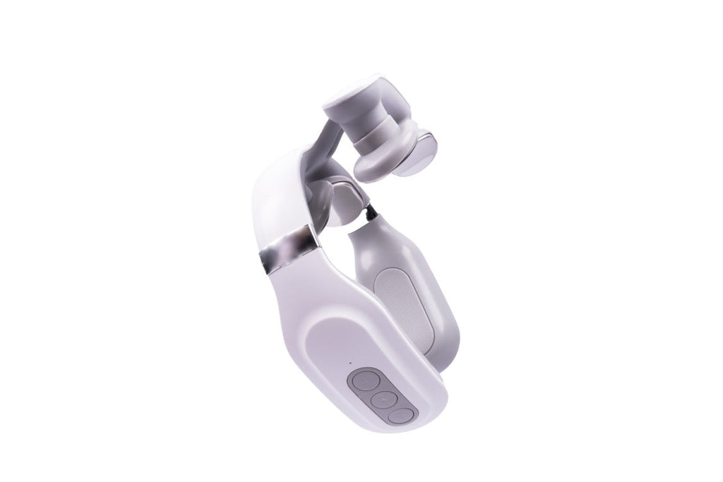 Portable Neck Massager with Heat, Vibrations, and Tissue Massage