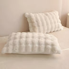 Rabbit Faux Fur Pillow Cover