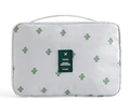 Travique Travel Cosmetic Bag | Water Repellent & with Hook | Foldable & Padded | For Women & Men