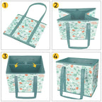 Robust & foldable shopping bag with XL volume (3 pieces)