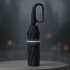 Compact Travel Umbrella Windproof Canopy