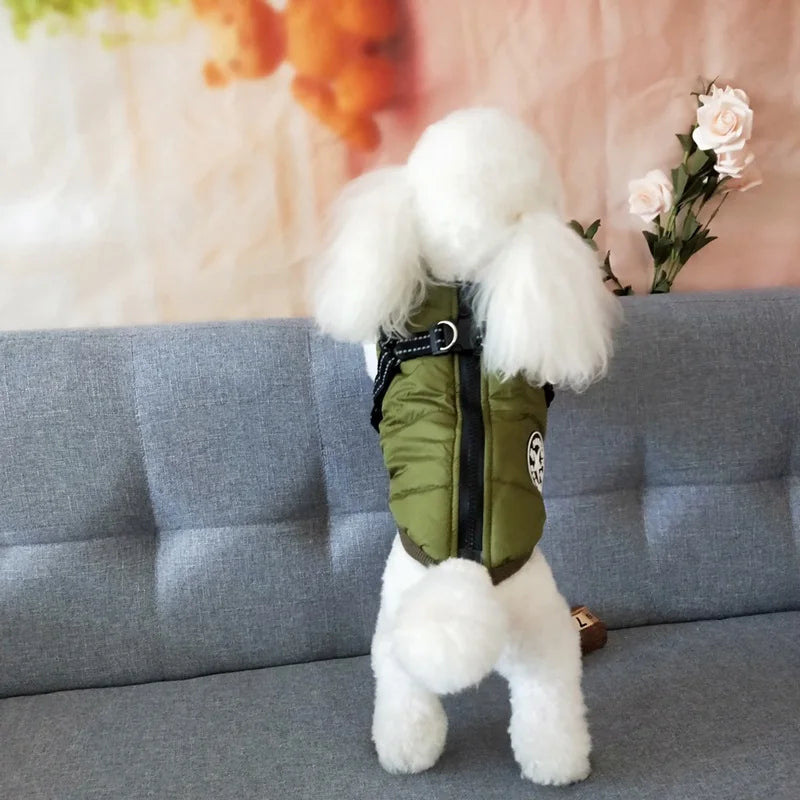 CozyPup Reflective Winter Vest