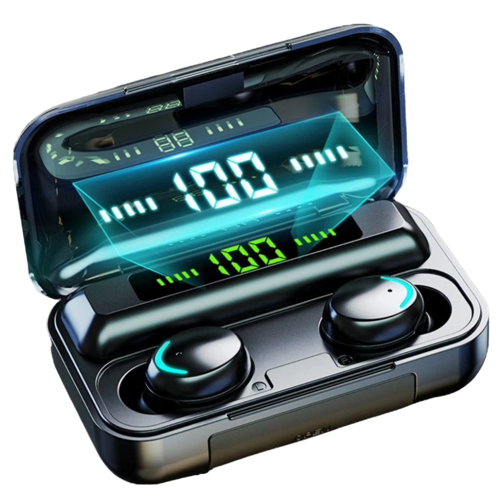 Bluetooth earbuds with rechargeable battery case