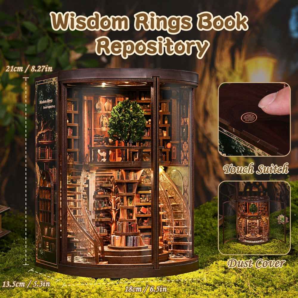 Wisdom Rings Books Repository DIY Book Nook Kit