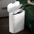 13L Smart Trash Can with Infrared Sensor and Lid