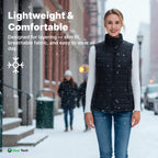 Women's Heated Gilet | 9 Heating Zones, Customisable Heat Settings & Lightweight Design for Cold Weather Activities