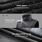 Women's Heated Gilet | 9 Heating Zones, Customisable Heat Settings & Lightweight Design for Cold Weather Activities