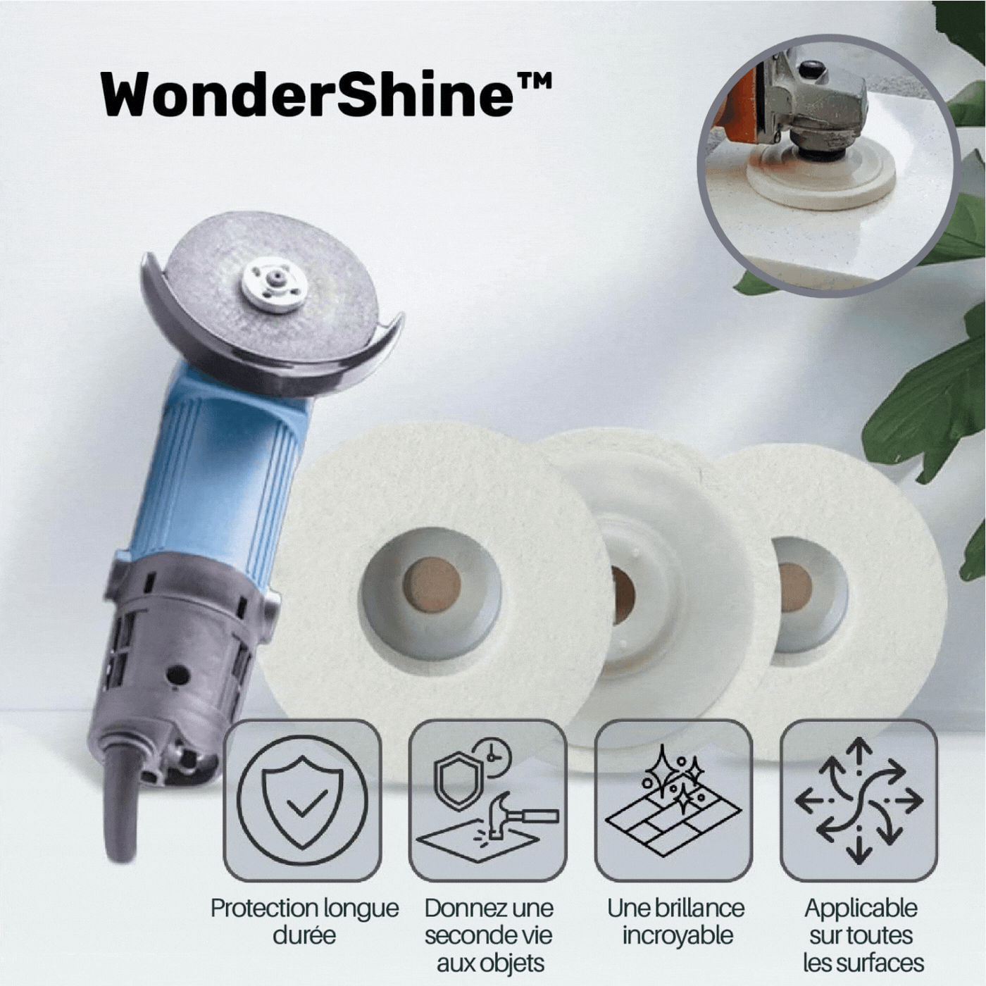WonderShine™ - Provides a luxurious feel to every surface