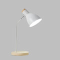 Wooden Table Lamp – Creative Scandinavian Desk Lamp made of Wood and Metal