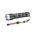 Zoom flashlight with LED