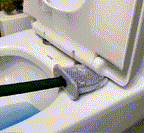 FlexiClean Toilet Brush – Hygienic Silicone Design for Easy Cleaning