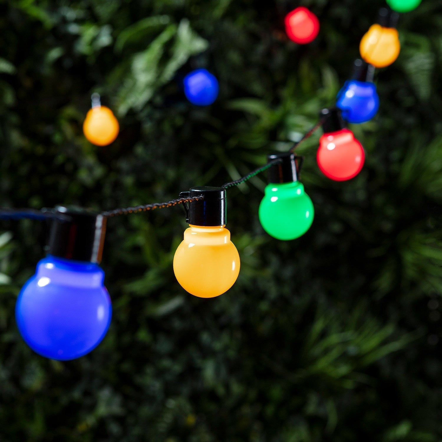 30 LED Fiesta Party String Lights multicolored