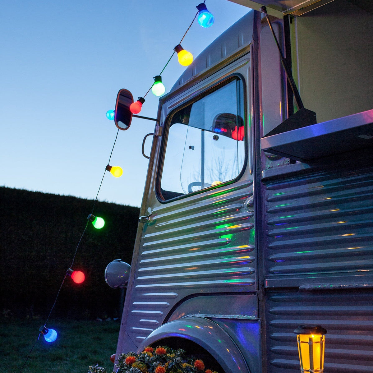 30 LED Fiesta Party String Lights multicolored