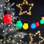 30 LED Fiesta Party String Lights multicolored