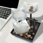 Glow LED Leaf Fountain – Modern Indoor Water Feature