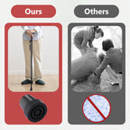 Intelligent walking stick for elderly people with LED light