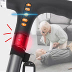 Intelligent Walking Stick for Elderly People with LED Light