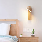 Ivory Toned Travertine Wall Lamp