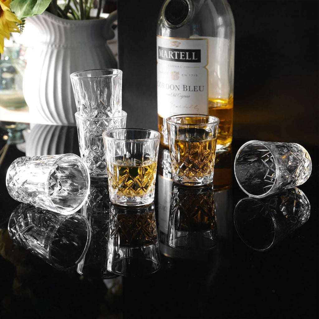 Engraved Tequila Shot Glasses Set