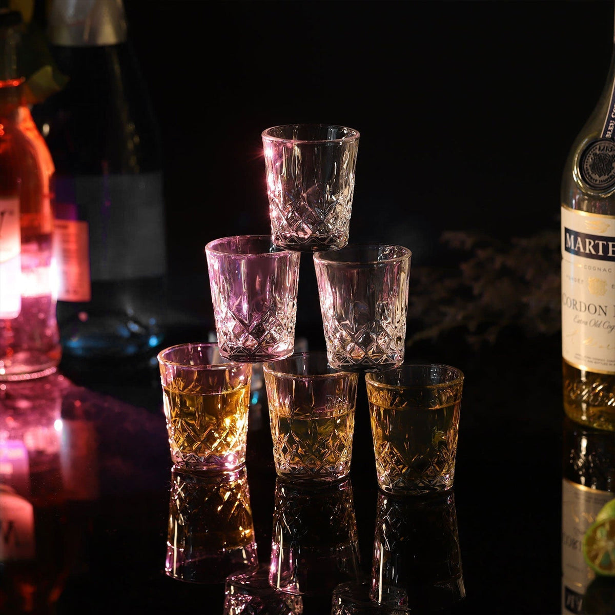 Engraved Tequila Shot Glasses Set