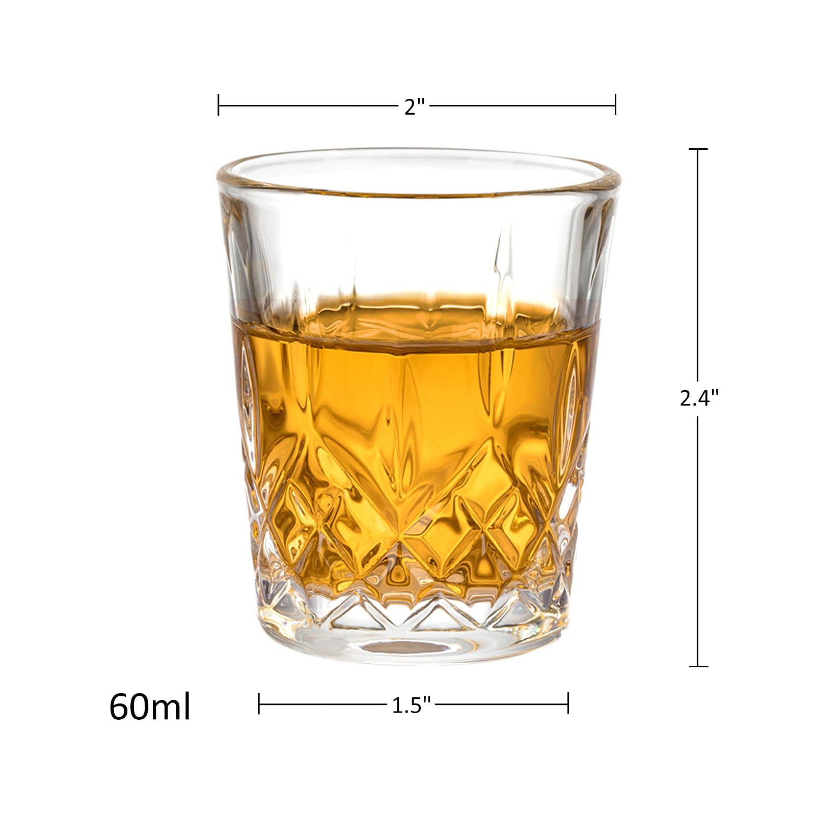 Engraved Tequila Shot Glasses Set