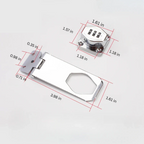 Secure Cabinet Lock with 3 Digit Combination Lock