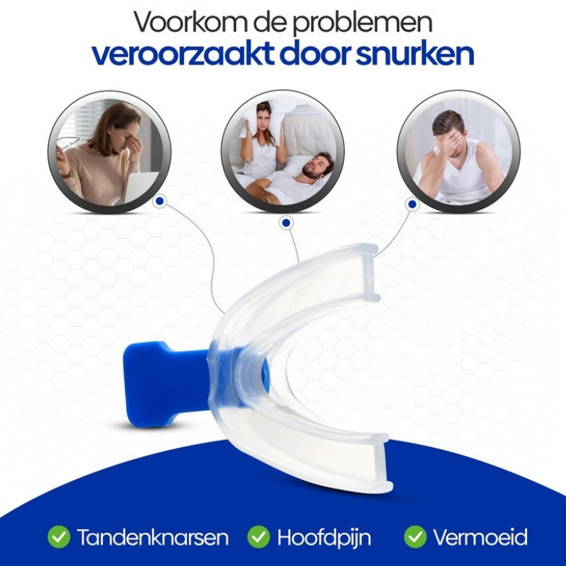 SnoozeElegance Luxury Snore Stopper | Effective solution for a peaceful night's sleep