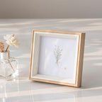 ElegantFrame – Luxury Photo Frame with Golden Edge