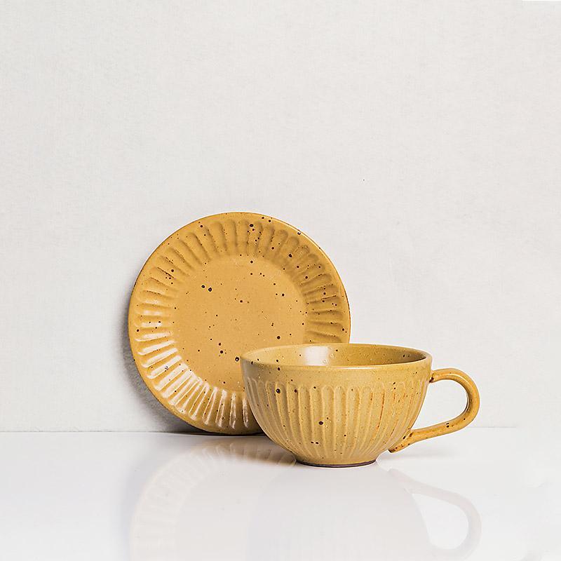 ElegantBowl – Set of 2 Stoneware Bowls with Spoon