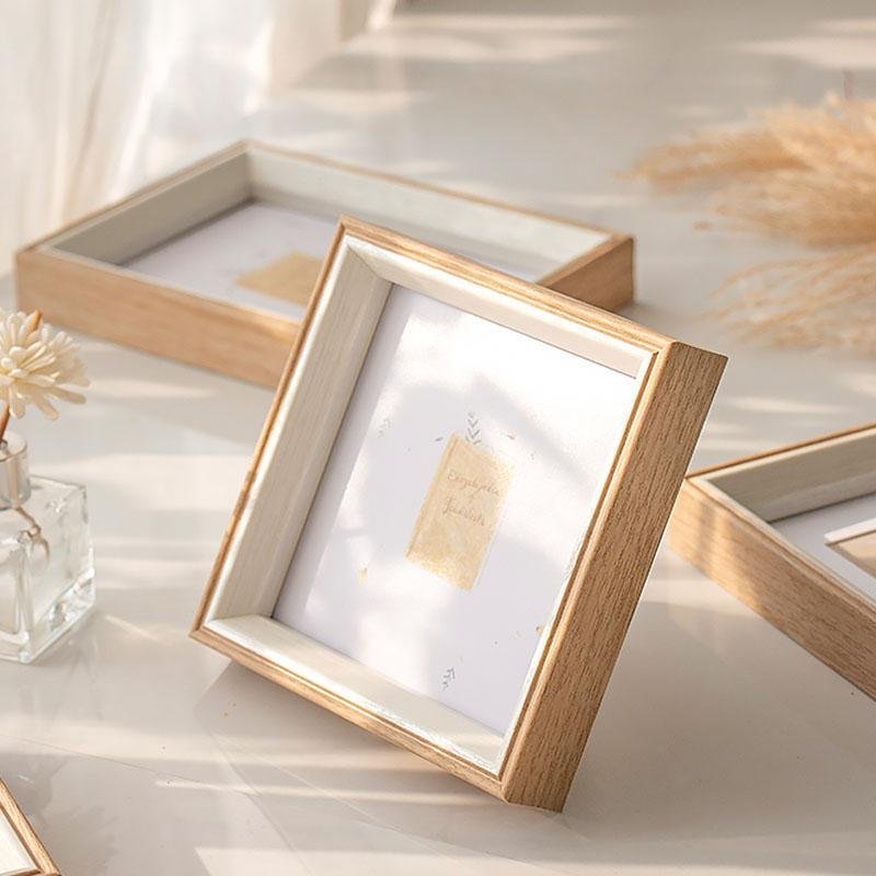 ElegantFrame – Luxury Photo Frame with Golden Edge