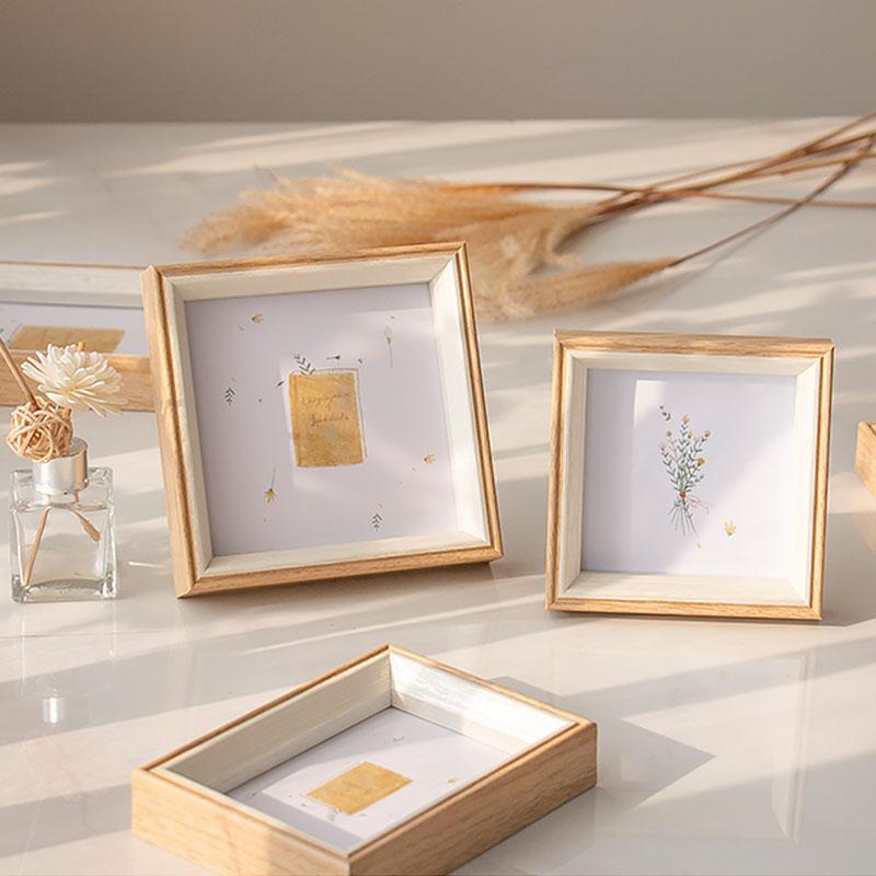 ElegantFrame – Luxury Photo Frame with Golden Edge
