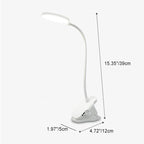 Simple LED Clip Desk Lamp rechargeable Eye Protection Night Light