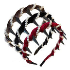 Vintage tooth comb headband