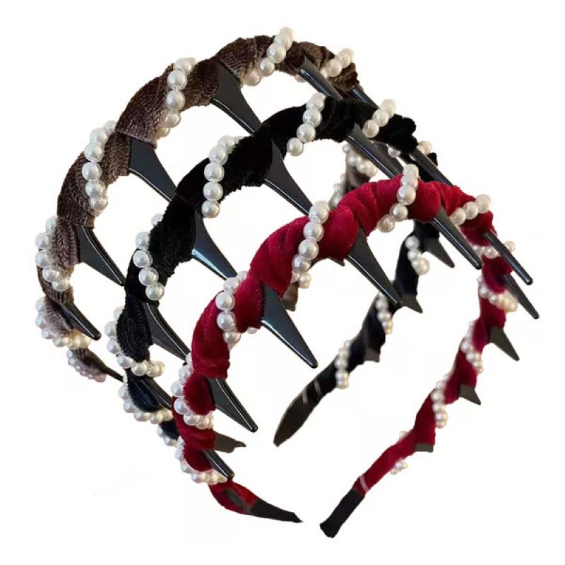 Vintage tooth comb headband