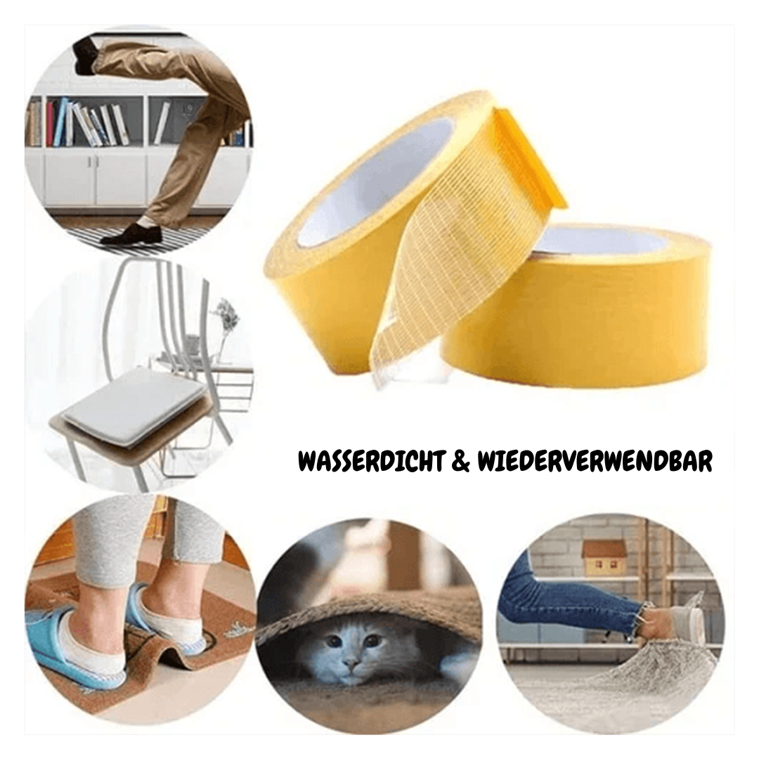 Adhesive resistant clear tape