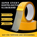 Adhesive resistant clear tape