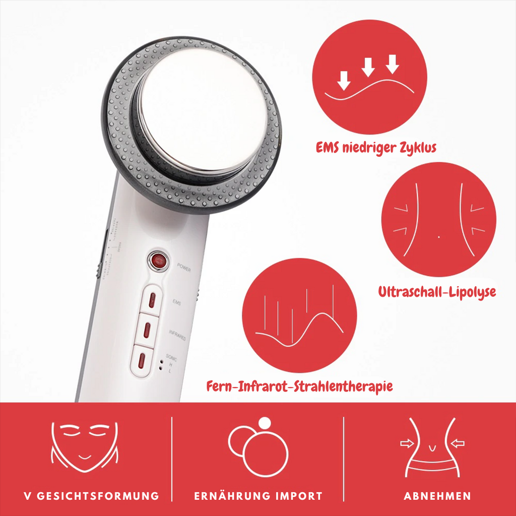 Fat and cellulite remover with ultrasound