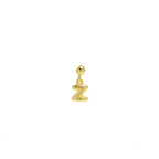Dainty Satellite Bubble Letter Name Necklace