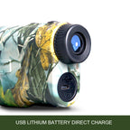 Laser Distance Meter TERRAVIEW 1000 | Up to 1000 m range | Camouflage design | Waterproof & Rechargeable | For hunting & outdoor